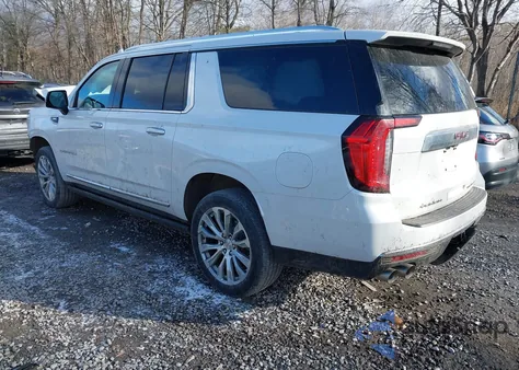 2022 GMC Yukon Xl 4Wd Denali z USA, uszkodzony, nr VIN 1GKS2JKLXNR134991